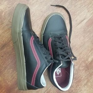 Brand new leather Vans